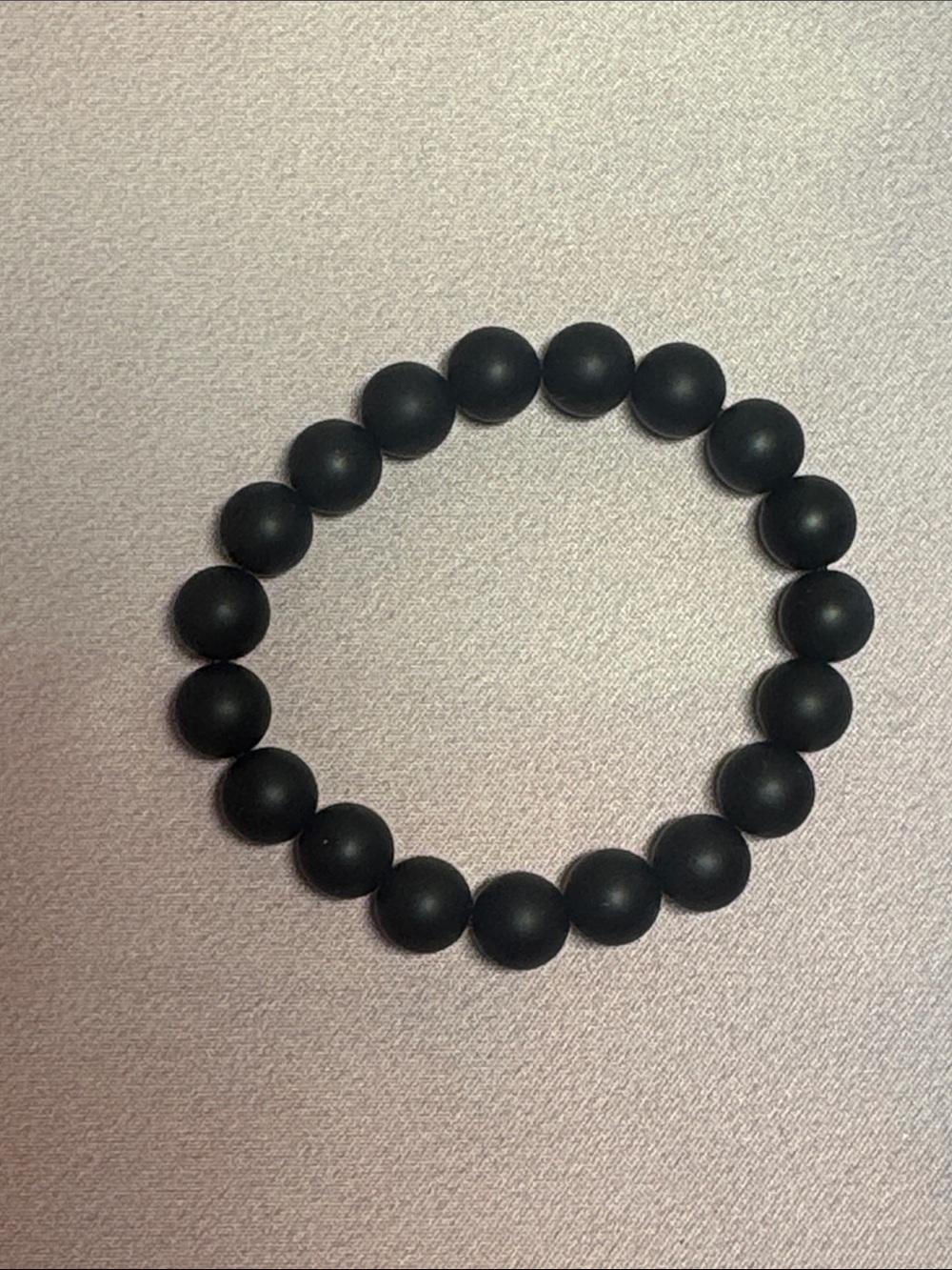 Black Agate Reiki Infused Healing Bracelet